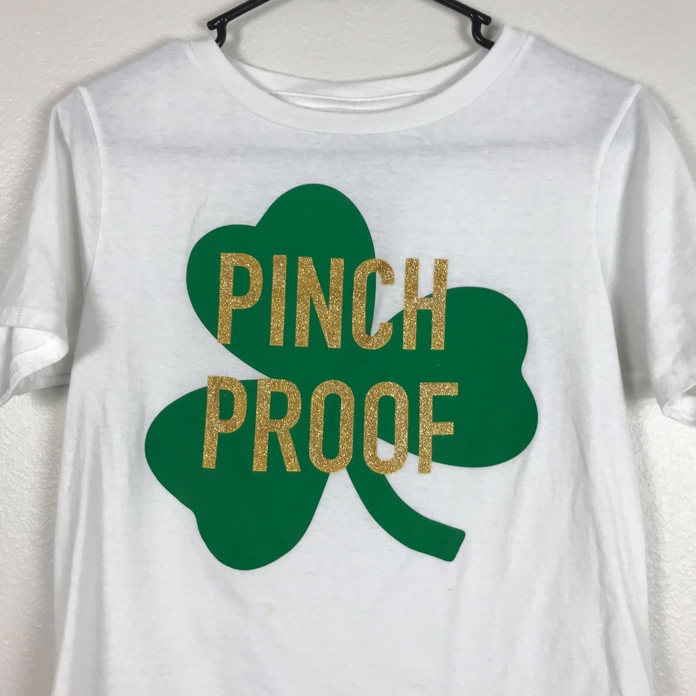 3/$20 Juniors Pinch Proof St Patricks Day Tee